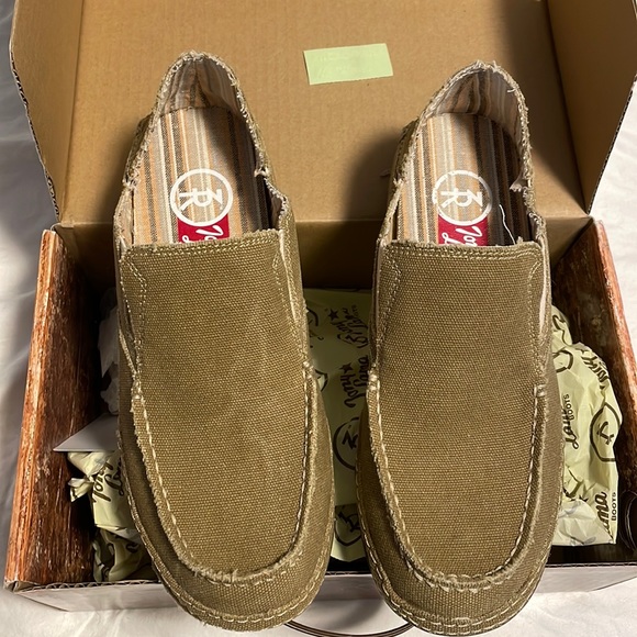 Tony Lama Shoes - NIB Tony Lama Casuals Slip On in Wheat Size 10